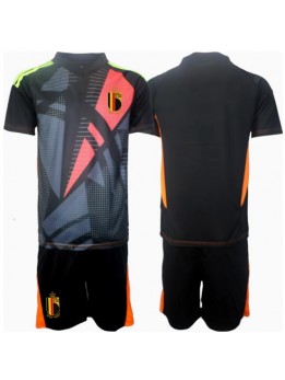 Belgija Golmanski Dječji Domaci Dres kompleti EP 2024 Kratak Rukavima (+ kratke hlače)